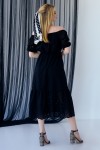 Платье 910-01 черное
