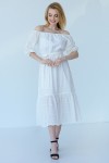 Платье 910-02 белое