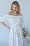 Платье 916-01 белое
