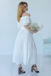 Платье 916-01 белое