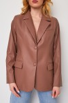 Пиджак 870-03 коричневий