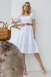 Платье 244-01 белое