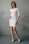 Плаття 575-01 білого кольору