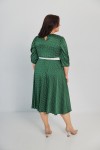 Платье (батал) 212-11 зеленое