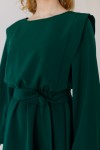 Платье 846/1-01 зеленое
