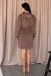 Сукня 157-02 коричнева