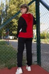Спортивний костюм 122-02 чорний