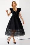 Платье 809-02 черное