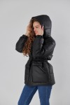 Куртка чорна 345-01