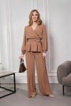 Костюм з баскою 428-10 карамель