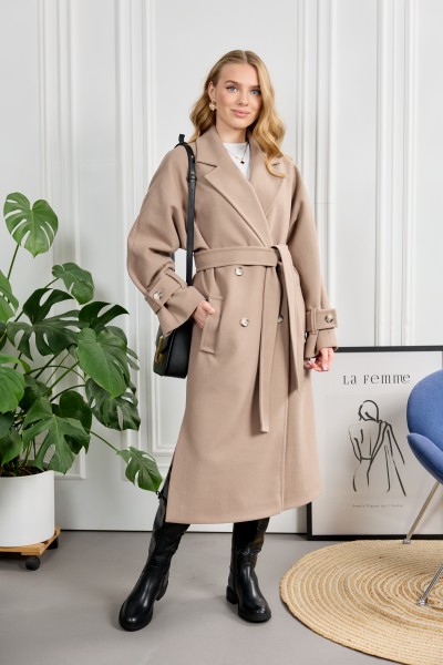 Пальто 525-01 моко