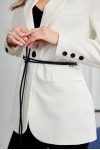 Пиджак 533-02 белый