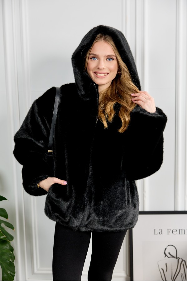 Шубка 534-04 чорна