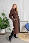 Пальто 540-01 коричневе