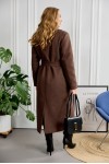 Пальто 544-01 шоколад
