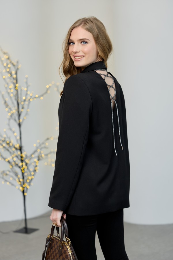 Піджак 545-03 чорний