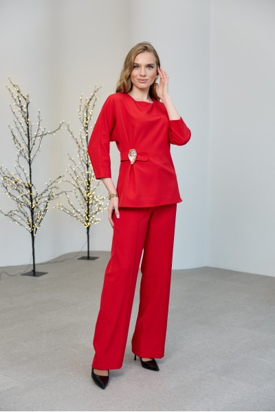 Костюм 546-02 червоний