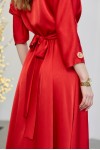 Сукня 549-01 червона