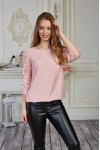 Блуза 579-02 розовая