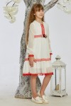 Детское платье 9-01 белое