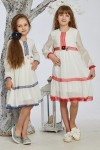 Детское платье 9-02 белое