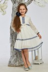 Детское платье 9-02 белое