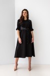 Красива сукня 165-01 чорна