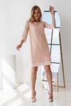 Платье 583-02 розовое