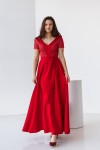 Платье на выпускной 587-01 красное