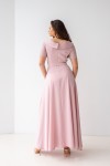 Плаття на випускний 587-02 рожеве